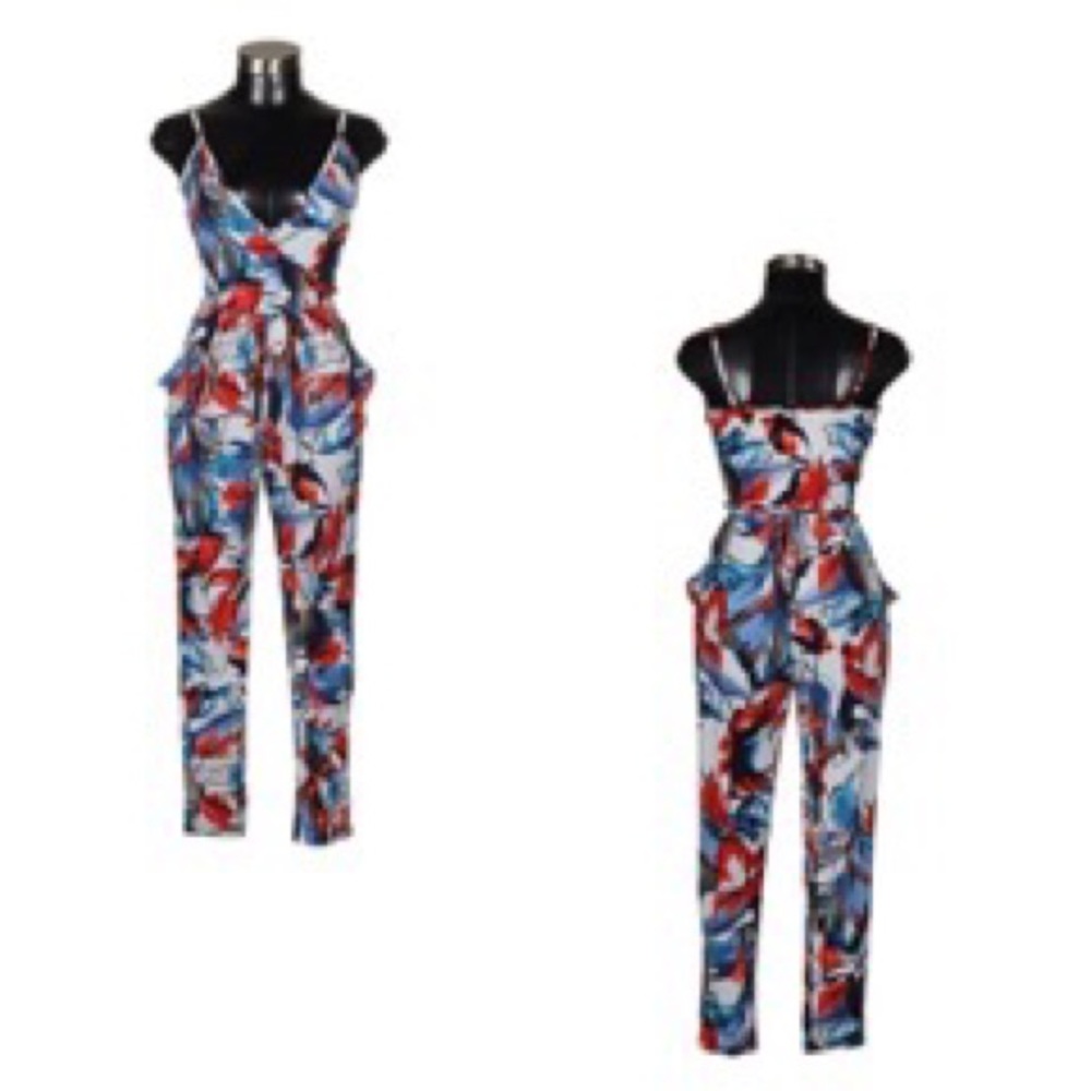 Abstract Jumpsuit